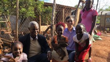 Dr. Zhou in Kenya