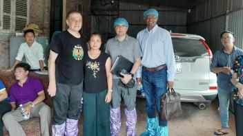 Ermias and Abbas in Vietnam