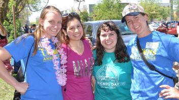 Animal Science Students Enjoying Picnic Day
