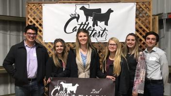 UC Davis Livestock Judging Team in Chico